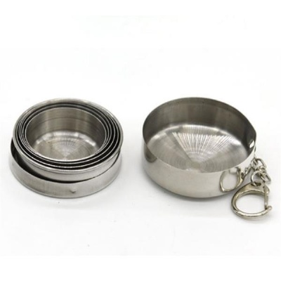 Stainless Steel Collapsible Cup Wine Glass
