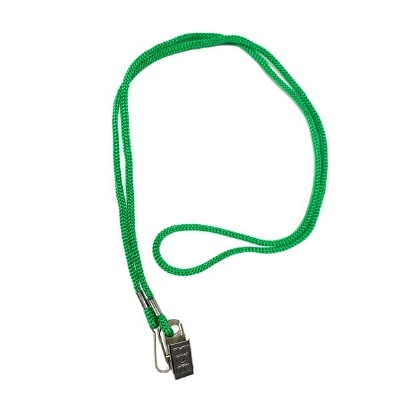 Lanyard with J Hook Spring Clip and Bull Dog Clip