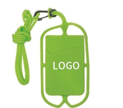 Silicone Pocket with Lanyard for Mobile