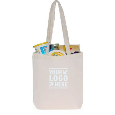 Long Handles Cotton Tote Bags