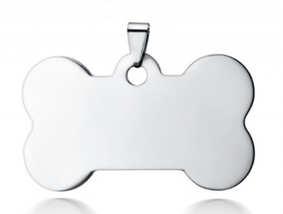 Bone Shape Pet Tag