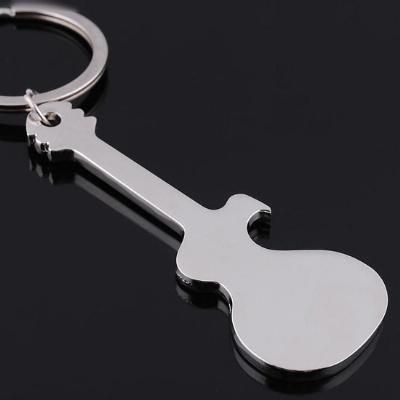Guitar Shaped Keyring