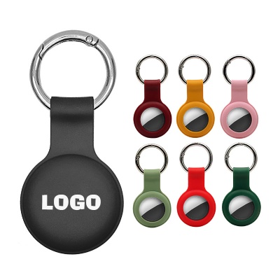 Silicone Cover for Air Tag w/ Carabiner