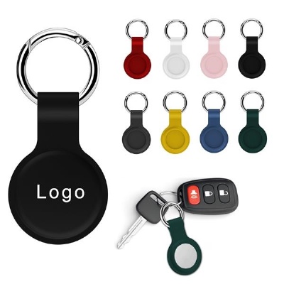 Silicone Cover for Air Tag w/ Carabiner