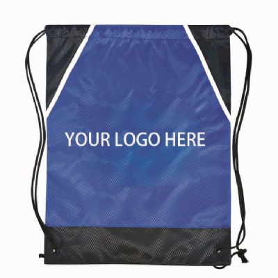 Custom 210D Polyester Drawstring Backpack